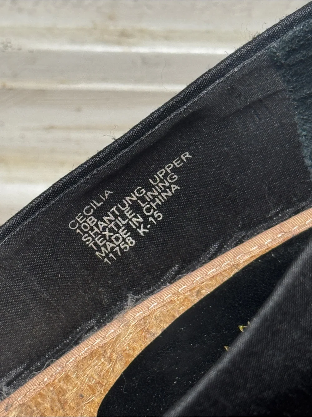 Lauren Ralph Lauren | Women’s Cecilia Black Espadrille Wedge Peep-Toe Size 10B